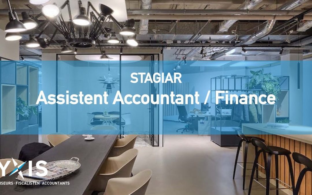 STAGIAIR Assistent Accountant / Finance