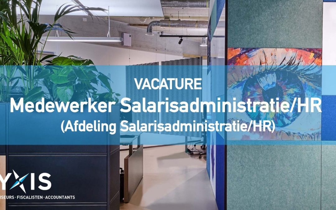 Vacature Medewerker Afdeling Salarisadministratie/HR