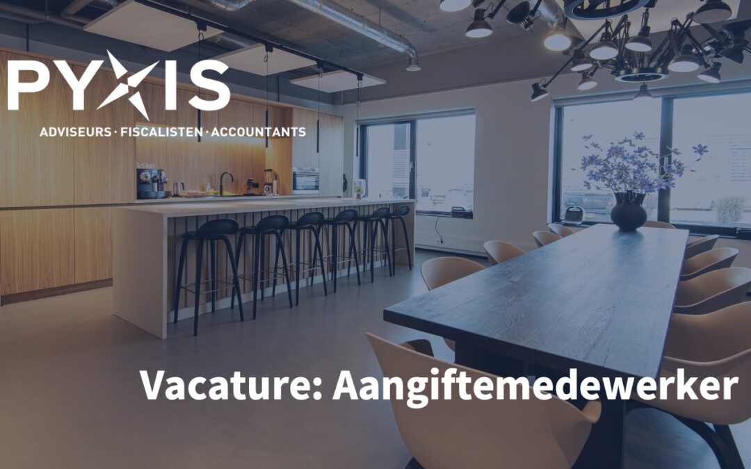 Vacature Aangiftemedewerker