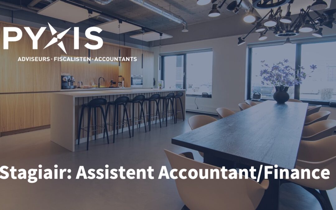 STAGIAIR Assistent Accountant / Finance