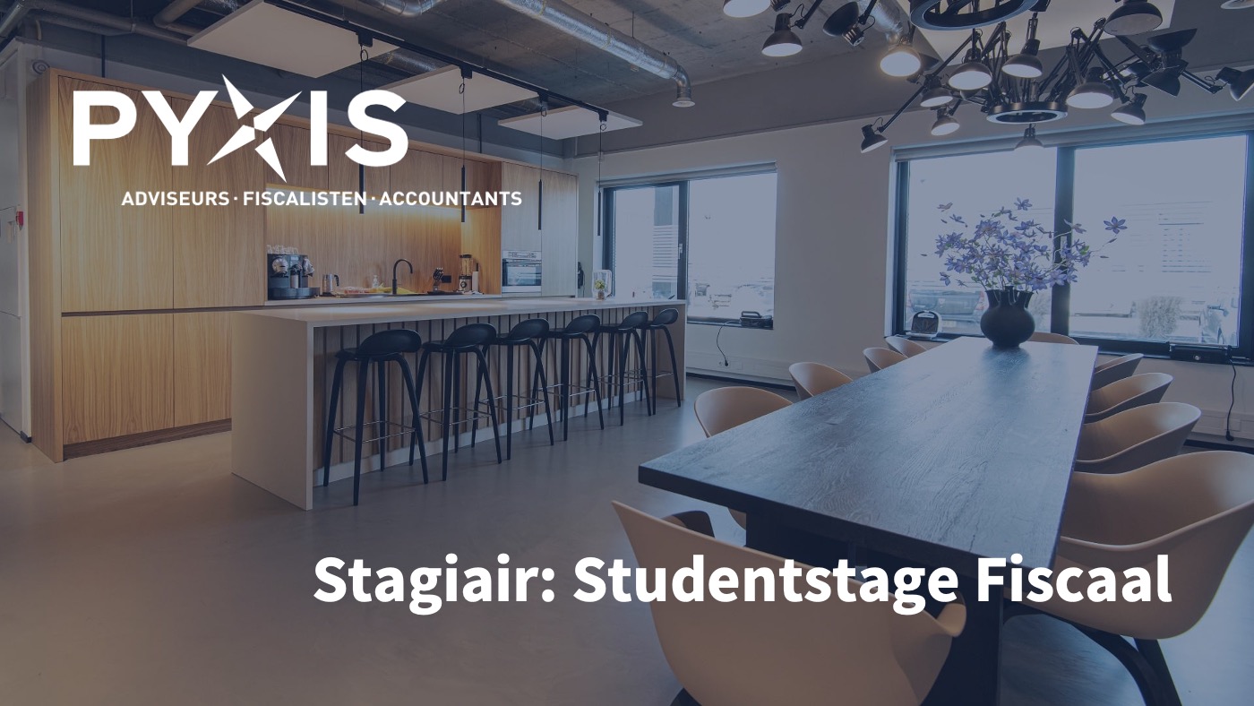 Stagiair Studentstage Fiscaal